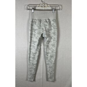 ABYL Leggings Green Camo Womens Size Small Excellent Condition Compression Gym